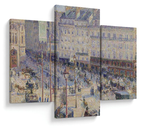Tablou - Camille Pissarro, The Place du Havre, reproducere (90x60 cm)