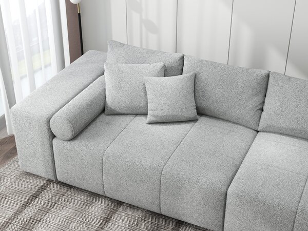 Canapea extensibilă dumonde cu ladă de depozitare Marbela XXL Quelle Gri 83 295x120 cm
