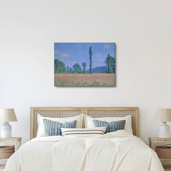 Tablou - Claude Monet, Poppy Field (Giverny), reproducere (70x50 cm)