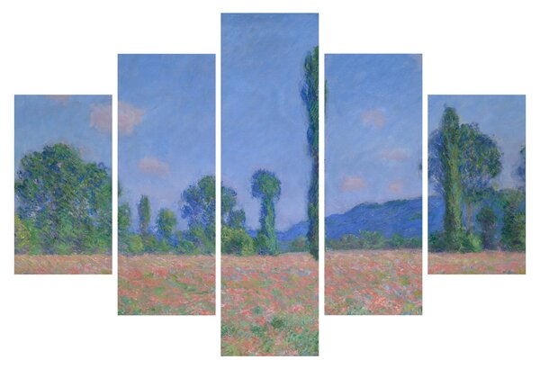 Tablou - Claude Monet, Poppy Field (Giverny), reproducere (150x105 cm)