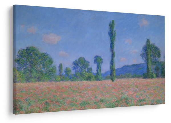 Tablou - Claude Monet, Poppy Field (Giverny), reproducere (90x60 cm)