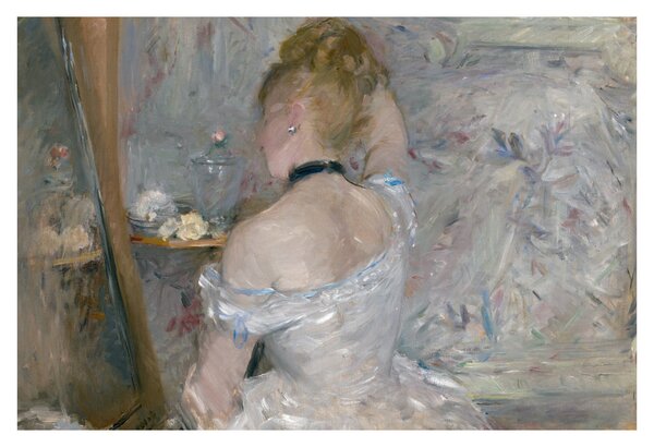 Tablou - Berthe Morisot, Woman at Her Toilette, reproducere (90x60 cm)