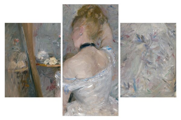 Tablou - Berthe Morisot, Woman at Her Toilette, reproducere (90x60 cm)
