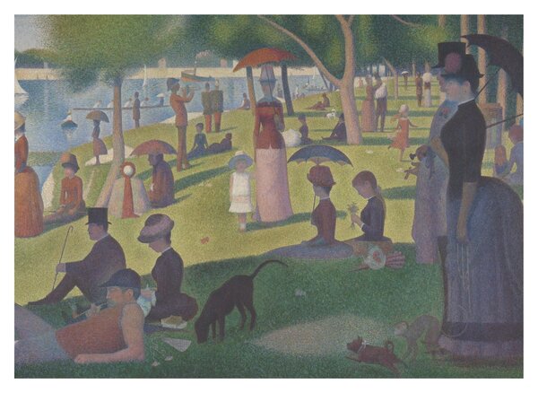 Tablou - Georges Seurat, A Sunday on La Grande Jatte, reproducere (70x50 cm)