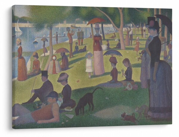 Tablou - Georges Seurat, A Sunday on La Grande Jatte, reproducere (70x50 cm)