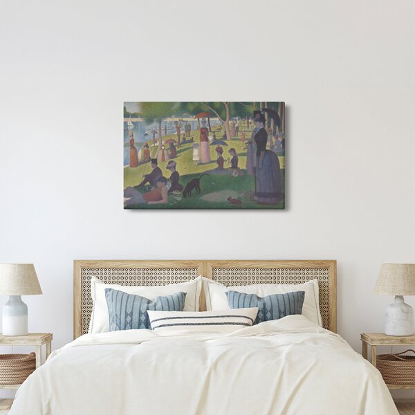 Tablou - Georges Seurat, A Sunday on La Grande Jatte, reproducere (90x60 cm)