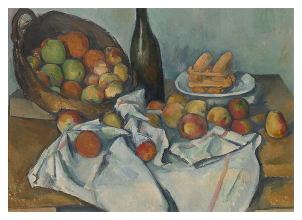 Tablou - Paul Cezanne, The Basket of Apples, reproducere (70x50 cm)