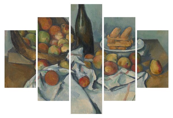 Tablou - Paul Cezanne, The Basket of Apples, reproducere (150x105 cm)