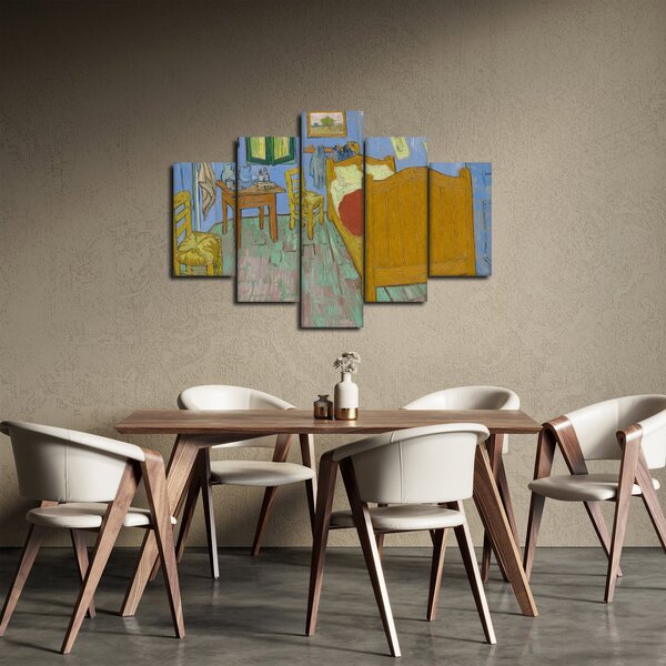 Tablou - Vincent van Gogh, The Bedroom, reproducere (150x105 cm)