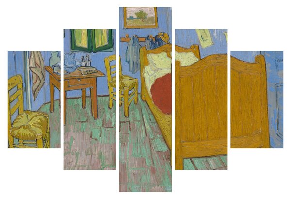 Tablou - Vincent van Gogh, The Bedroom, reproducere (150x105 cm)