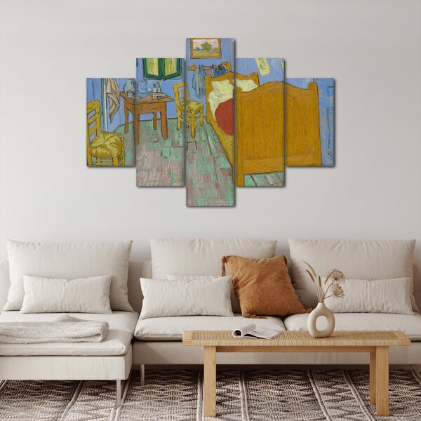 Tablou - Vincent van Gogh, The Bedroom, reproducere (150x105 cm)