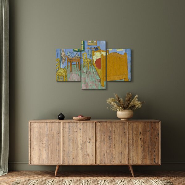 Tablou - Vincent van Gogh, The Bedroom, reproducere (90x60 cm)
