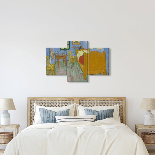 Tablou - Vincent van Gogh, The Bedroom, reproducere (90x60 cm)