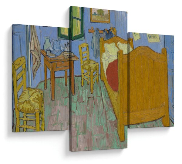 Tablou - Vincent van Gogh, The Bedroom, reproducere (90x60 cm)
