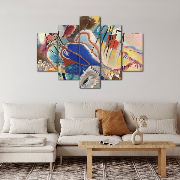 Tablou - Vasily Kandinsky, Improvisation No. 30 (Cannons), reproducere (150x105 cm)