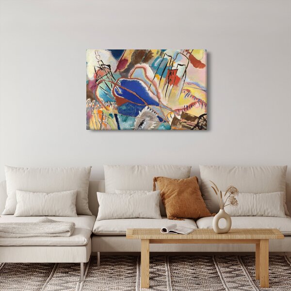 Tablou - Vasily Kandinsky, Improvisation No. 30 (Cannons), reproducere (90x60 cm)