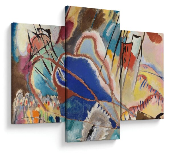 Tablou - Vasily Kandinsky, Improvisation No. 30 (Cannons), reproducere (90x60 cm)