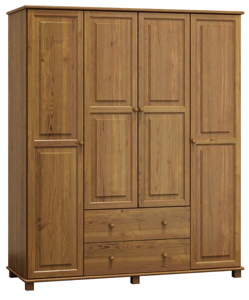 Dulap din lemn de pin 180 cm 4D nr2 culori