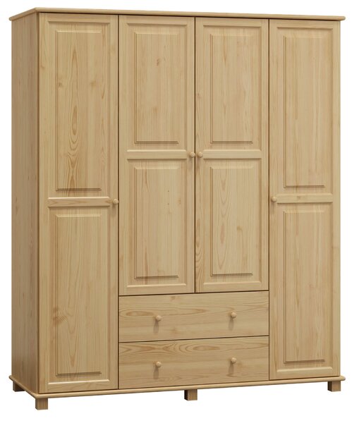 Dulap din lemn de pin 180 cm 4D nr2 culori