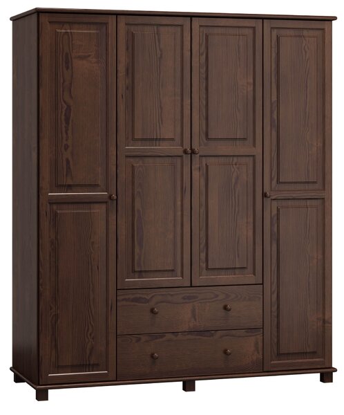 Dulap din lemn de pin 180 cm 4D nr2 culori