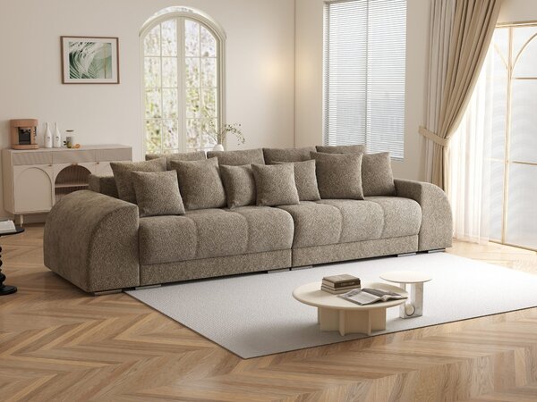 Canapea extensibilă dumonde cu 2 lăzi de depozitare Verona Arena Bej 4 310x120 cm