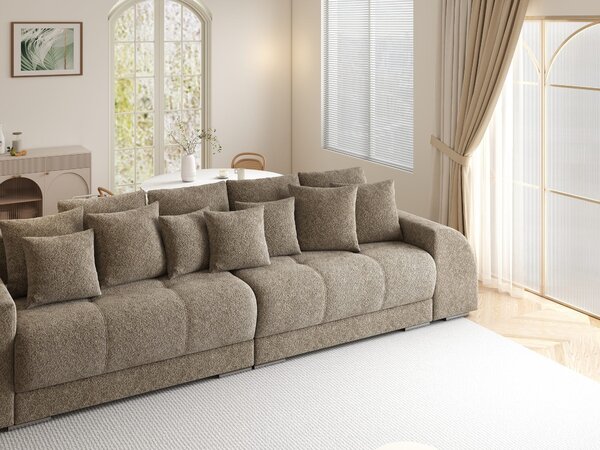Canapea extensibilă dumonde cu 2 lăzi de depozitare Verona Arena Bej 4 310x120 cm