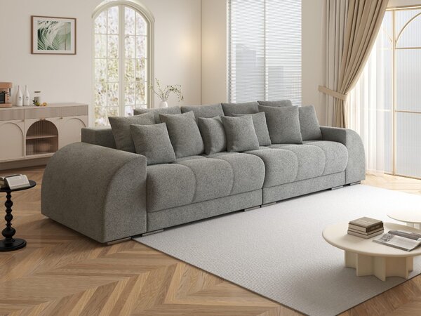 Canapea extensibilă dumonde cu 2 lăzi de depozitare Verona Quelle Gri 83 310x120 cm