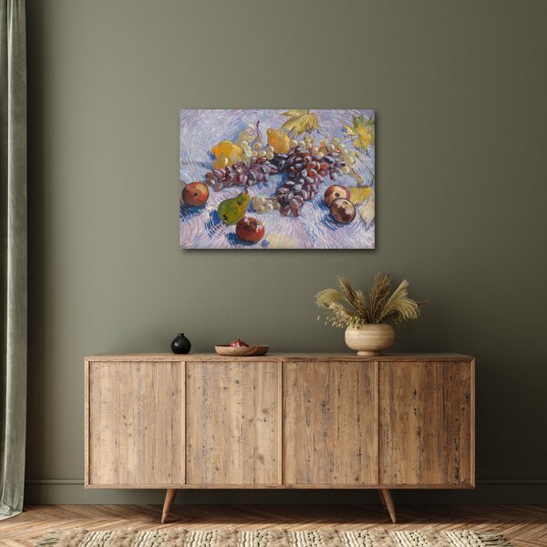 Tablou - Vincent van Gogh, Grapes, Lemons, Pears, and Apples, reproducere (70x50 cm)