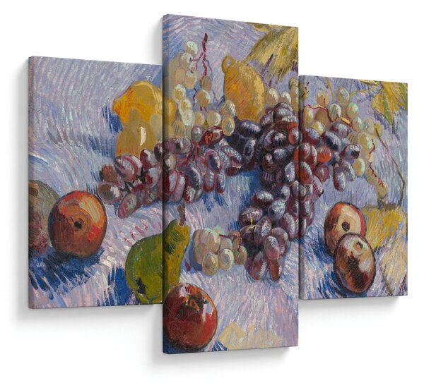 Tablou - Vincent van Gogh, Grapes, Lemons, Pears, and Apples, reproducere (90x60 cm)