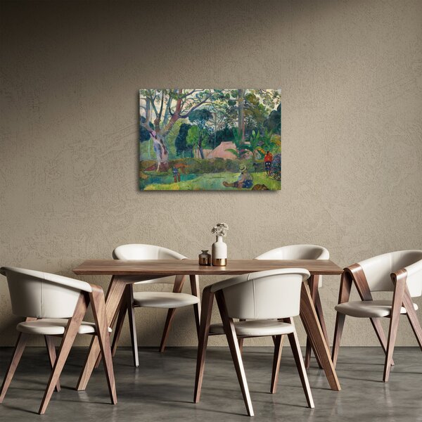 Tablou - Paul Gauguin, Te raau rahi (The Big Tree), reproducere (70x50 cm)