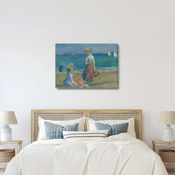 Tablou - Auguste Renoir, Figures on the Beach, reproducere (70x50 cm)