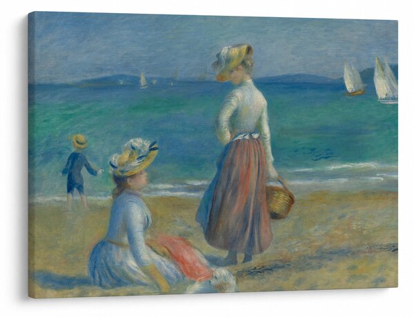 Tablou - Auguste Renoir, Figures on the Beach, reproducere (70x50 cm)