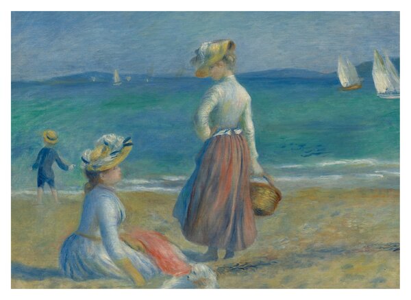 Tablou - Auguste Renoir, Figures on the Beach, reproducere (70x50 cm)