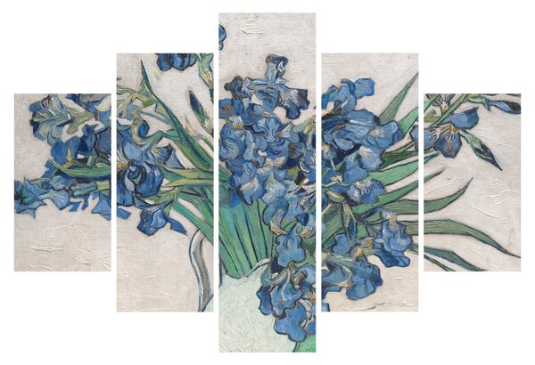Tablou - Vincent van Gogh, Irises, reproducere (150x105 cm)