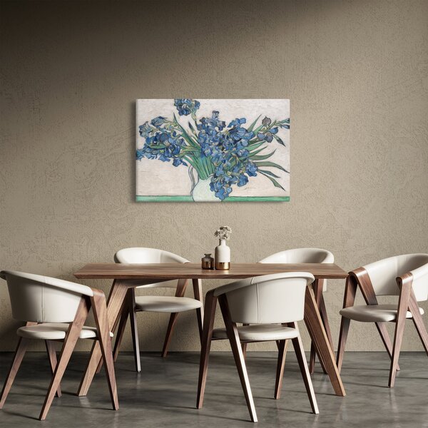 Tablou - Vincent van Gogh, Irises, reproducere (90x60 cm)