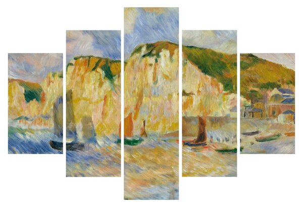 Tablou - Auguste Renoir, Sea and Cliffs, reproducere (150x105 cm)