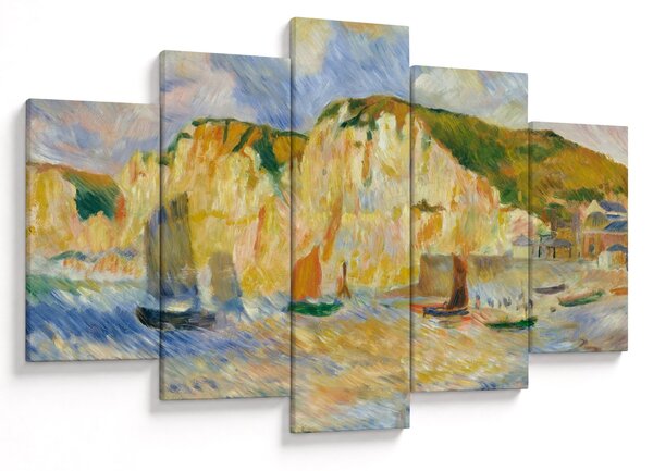 Tablou - Auguste Renoir, Sea and Cliffs, reproducere (150x105 cm)