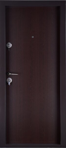 Usa metalica intrare apartament placata cu MDF Wenge - Mega EKO P+ 9000