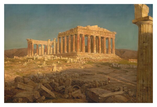 Tablou - Frederic Edwin Church, The Parthenon, reproducere (90x60 cm)