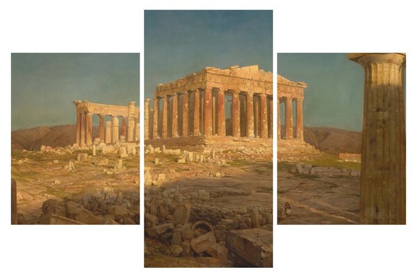 Tablou - Frederic Edwin Church, The Parthenon, reproducere (90x60 cm)
