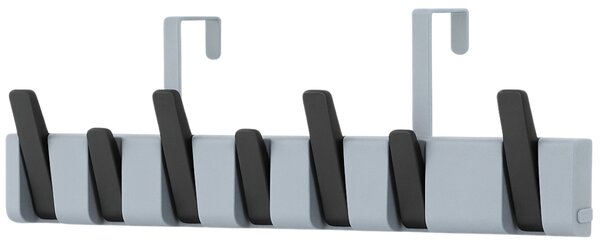 Cuier de perete PIANO HANGER 45,5x11 cm, gri-negru