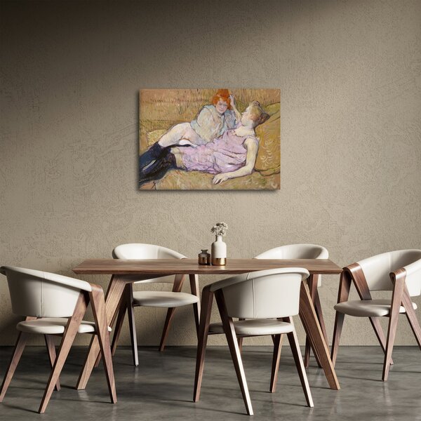 Tablou - Henri de Toulouse-Lautrec, The Sofa, reproducere (70x50 cm)