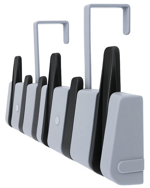 Cuier de perete PIANO HANGER 45,5x11 cm, gri-negru