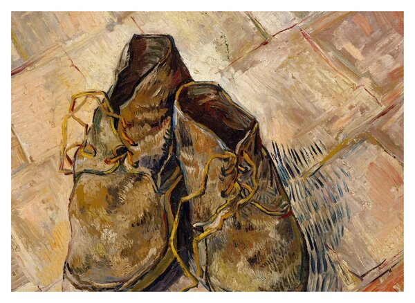 Tablou - Vincent van Gogh, Shoes, reproducere (70x50 cm)
