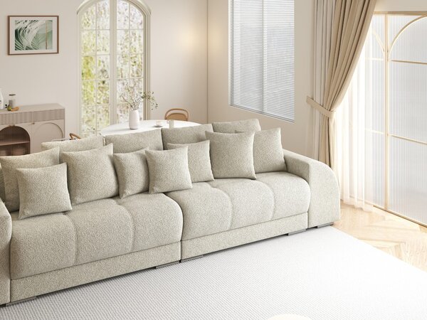 Canapea extensibilă dumonde cu 2 lăzi de depozitare Verona Arena Bej 20 310x120 cm