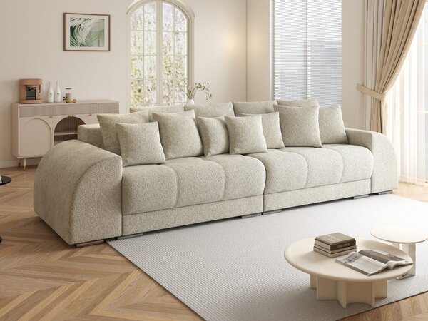 Canapea extensibilă dumonde cu 2 lăzi de depozitare Verona Arena Bej 20 310x120 cm