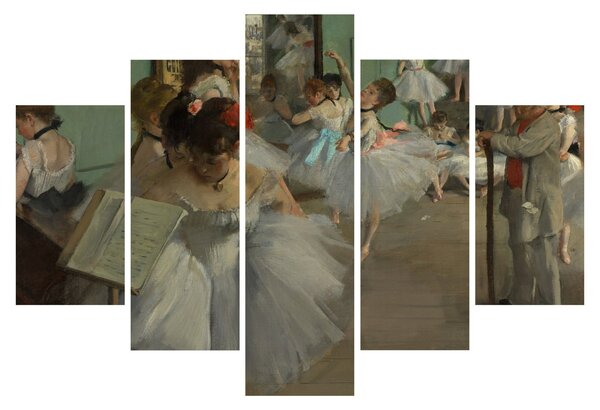 Tablou - Edgar Degas, The Dance Class, reproducere (150x105 cm)