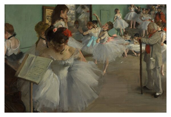 Tablou - Edgar Degas, The Dance Class, reproducere (90x60 cm)