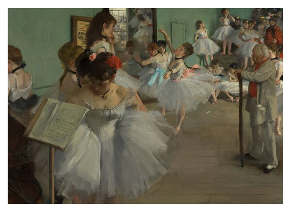 Tablou - Edgar Degas, The Dance Class, reproducere (70x50 cm)