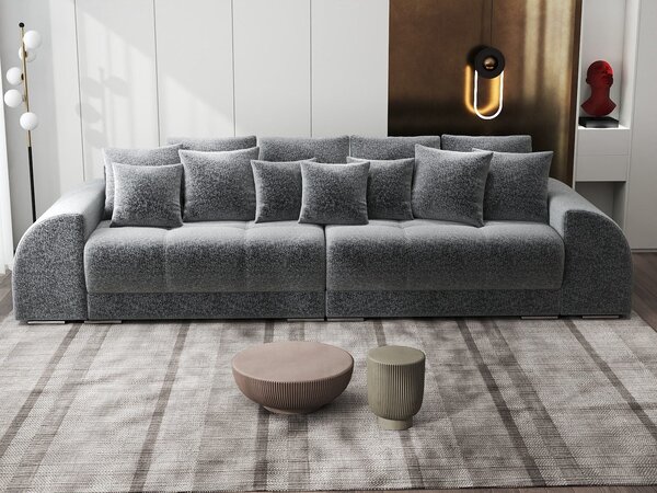 Canapea extensibilă dumonde cu 2 lăzi de depozitare Verona Monte Gri 90 310x120 cm